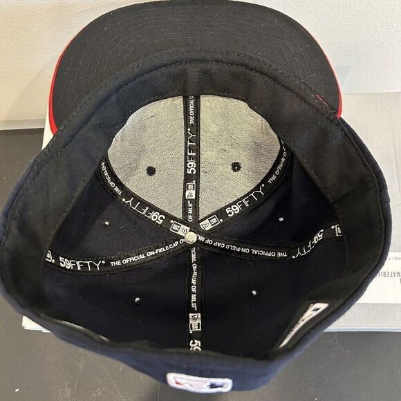 Atlanta Braves New Era Cool Base Official On-Field Cap Fitted Size 8 3/4 59FIFTY - Picture 6 of 9